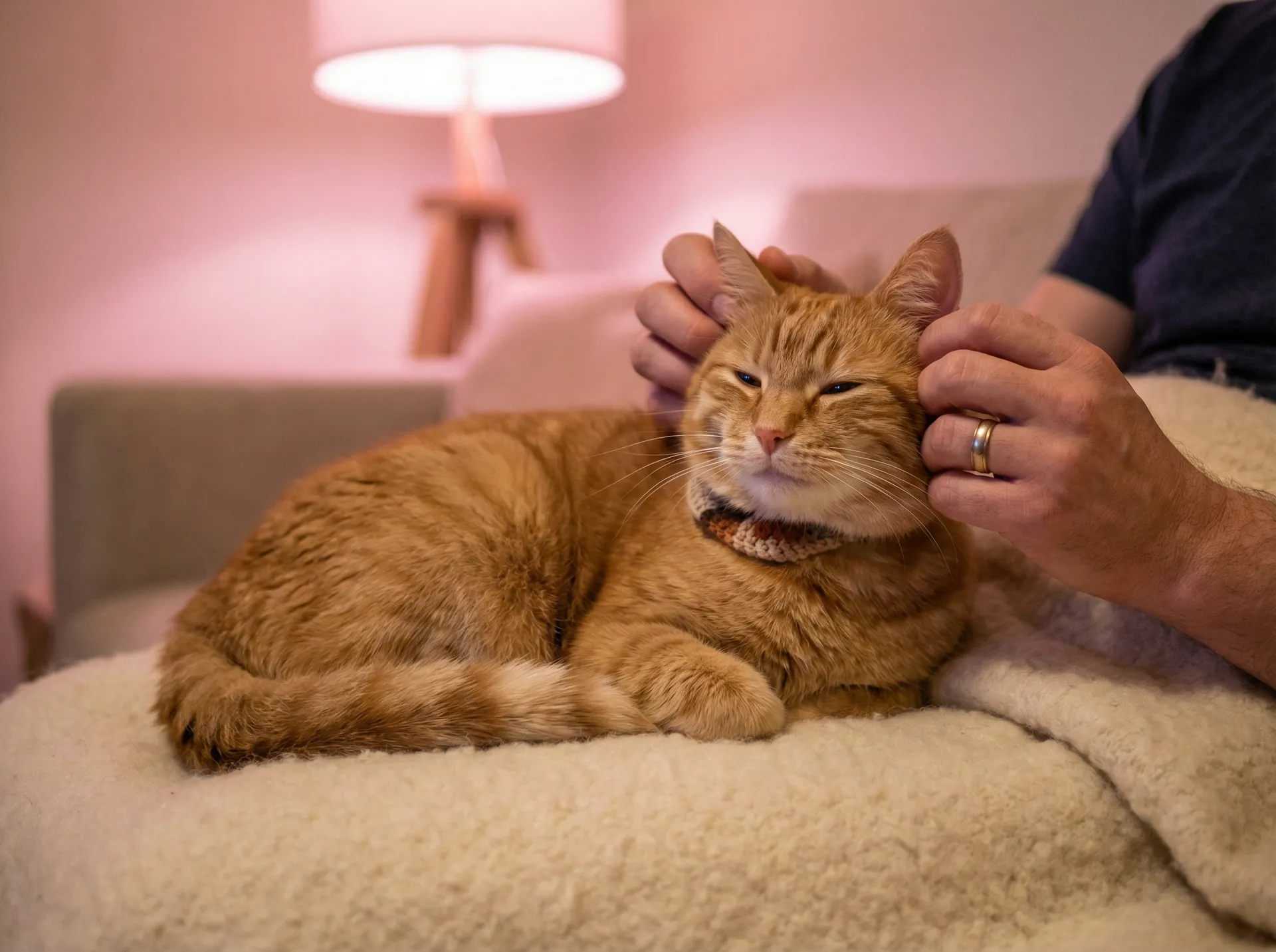 猫咪被温柔抚摸的幸福时刻 - 锅炉吹管